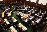 Sue Hickey presides over the 49th Tasmanian Parliament.