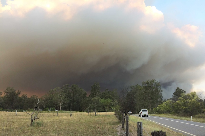 Kurri Kurri Fire in NSW Hunter Valley