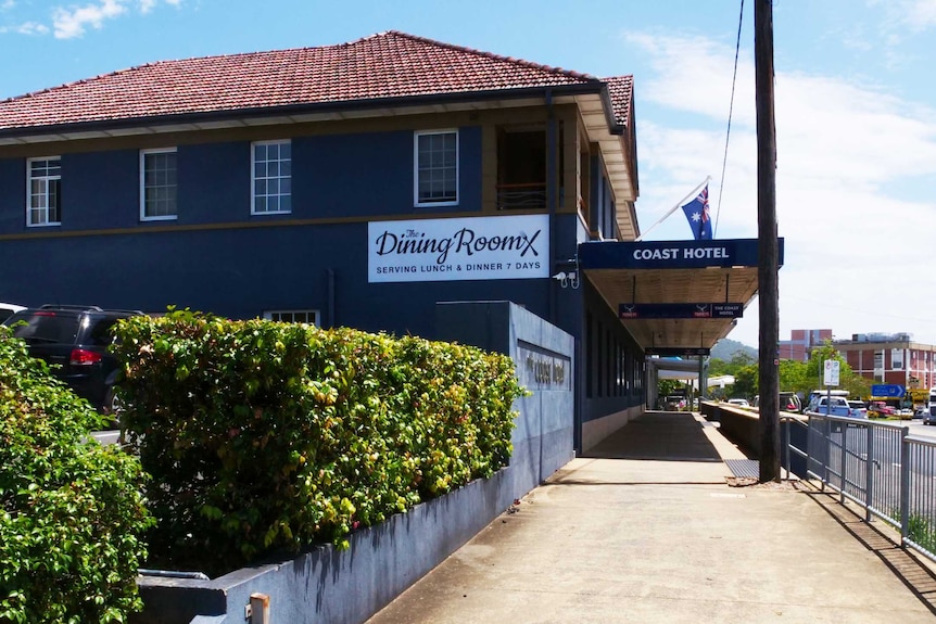 A pub on a highway