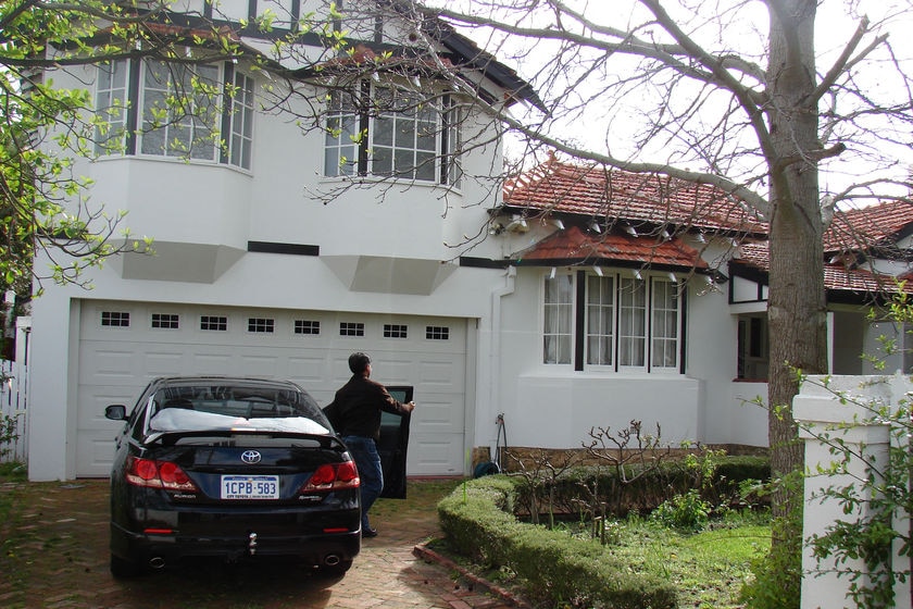 Lloyd Rayney at family home