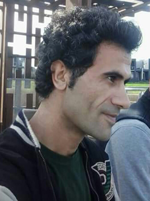 Iranian Kurdish asylum seeker Fazel Chegeni