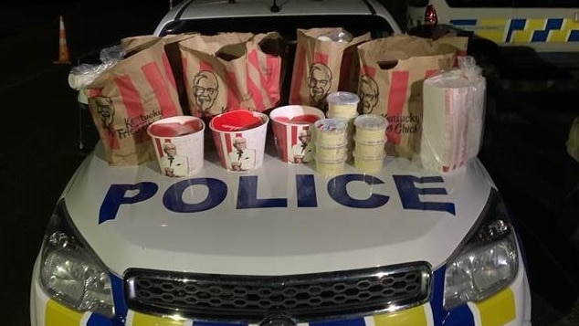 KFC haul from arrest of men smuggling it into Auckland