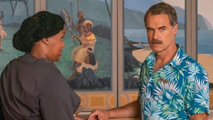 Australian actor Murray Bartlett plays Armond in Hawaii-based ensemble dramatic comedy The White Lotus.