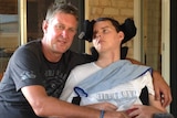 Kevin and Warrick Proudlove - family failed in their bid to sue the driver of car Warrick was injured in when it hit a horse near Mt Barker in 2011, 19 November 2014