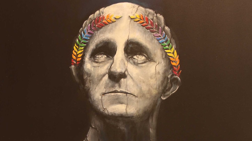 Malcolm Turnbull as portrayed by Kirsten Button in Friends And Romans (Rainbow Flavour), .