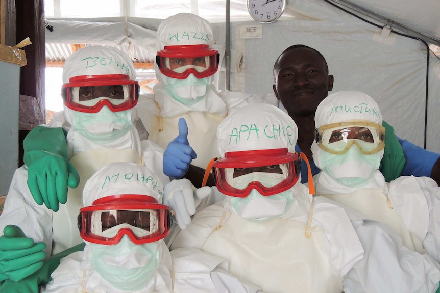 Ebola emergency response workers