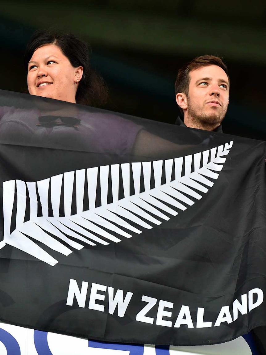 New Zealand silver fern flag