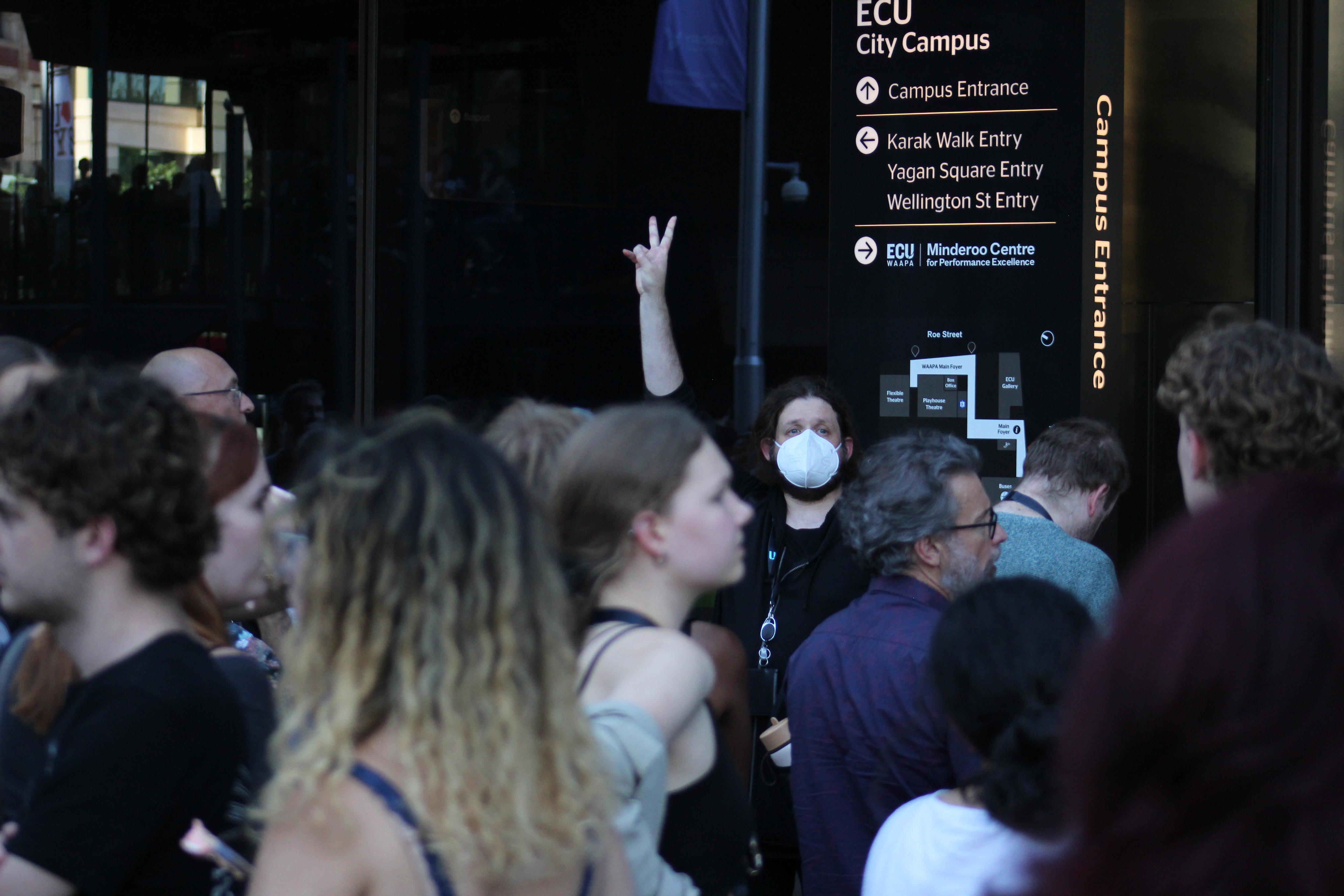 Hundreds evacuated from ECU's new Perth CBD campus, students told to go home