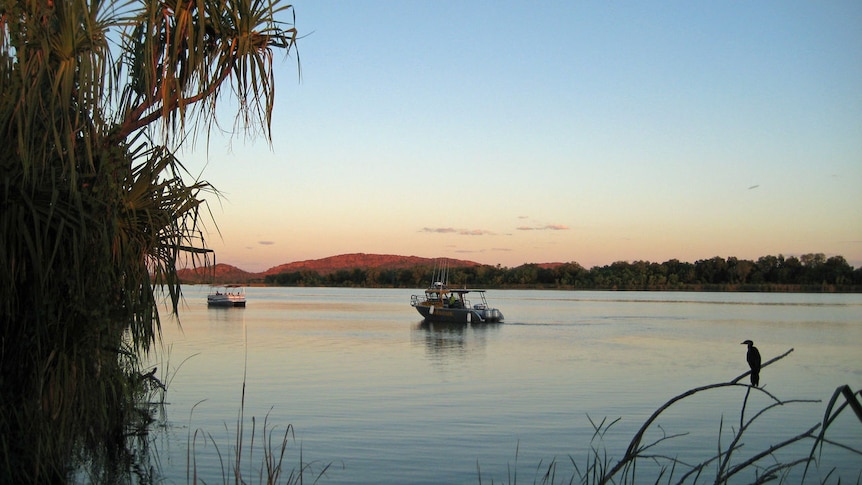 Sunset on Lake Kununurra