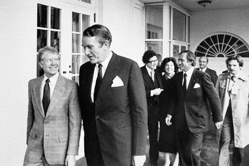 Jimmy Carter and Malcolm Fraser