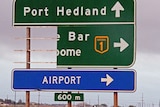 Sign Port Hedland