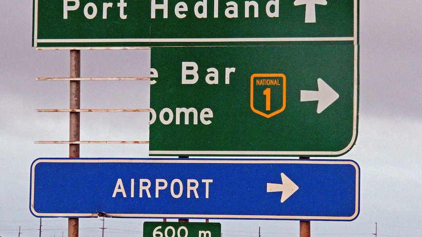 Sign Port Hedland