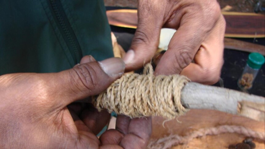 Rare Indigenous rope making - ABC News