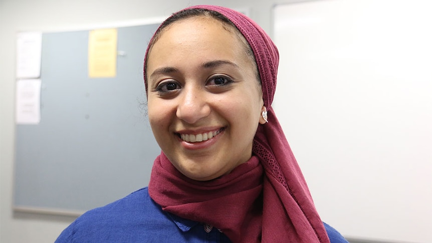 Canberra Muslim Engy Abdelsalam.