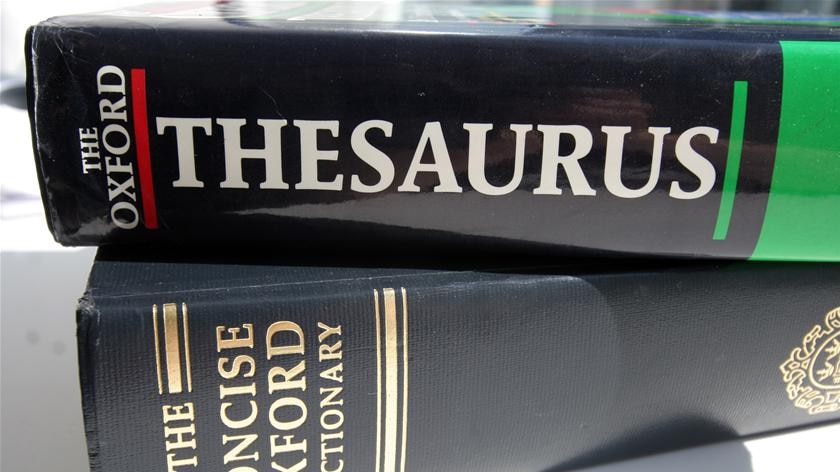 Oxford dictionary and thesaurus