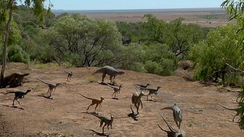 Dinosaurs in the outback