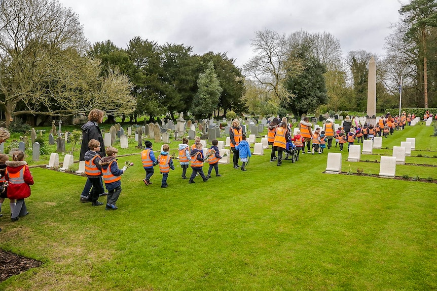 Harefield schoolchildren