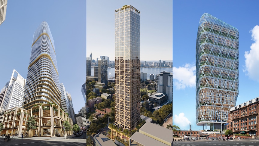 three timber skyscrapers in Perth and Sydney