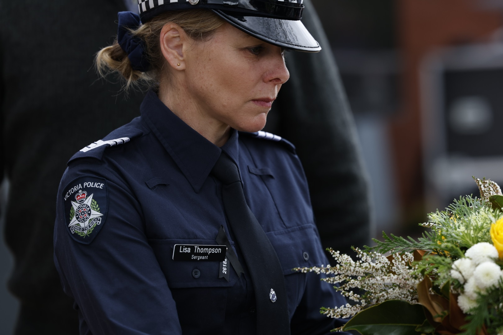 Memorial to two police officers killed in Porepunkah unveiled