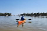 kayaking river