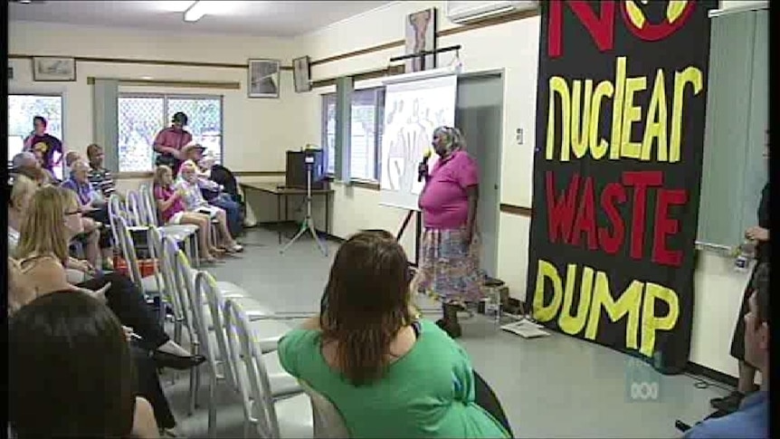 Anti-nuclear waste dump meeting held