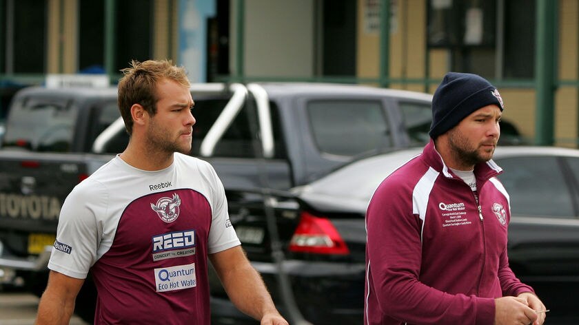 Manly players will be banned from drinking at NRL, Sea Eagles and sponsor functions.