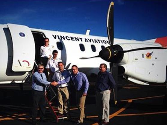 Vincent Aviation started flights to and from Narrabri in February 2014. (file photograph)