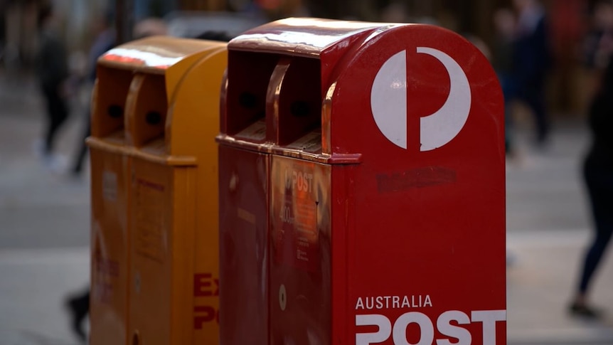 Two Australia post boxes