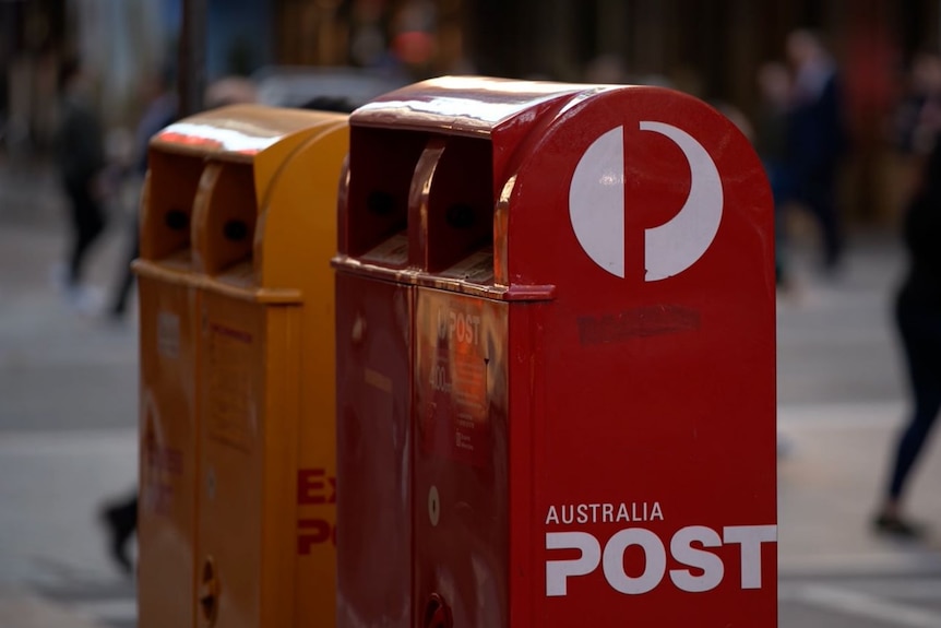 Two Australia post boxes