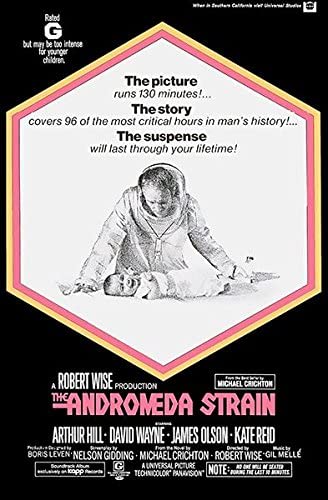 The Andromeda Strain film poster.
