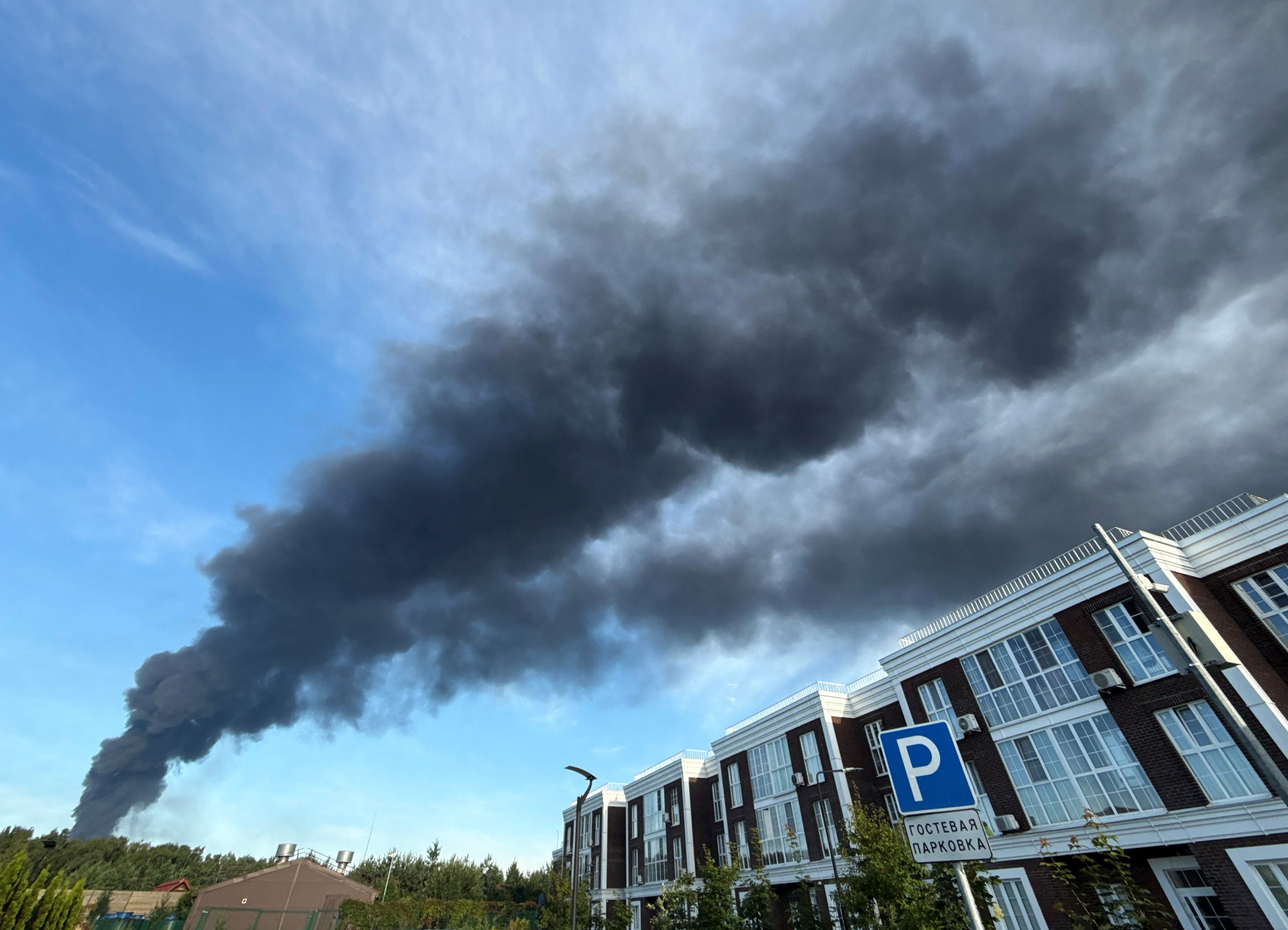 Moscow targeted by drones while Russia bombards Kyiv