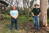 Students Taylor Reid and Wyatt Goodwin pictures at Taree TAFE