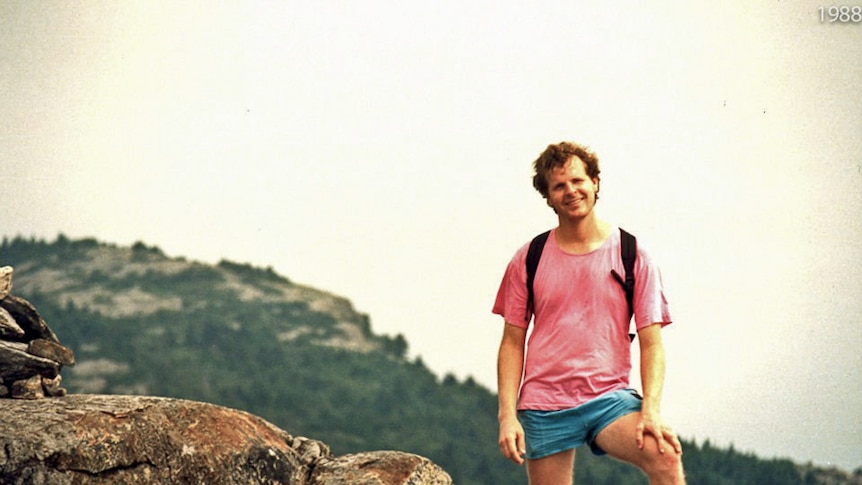 Scott Johnson who was found dead at the bottom of a Sydney cliff in 1988