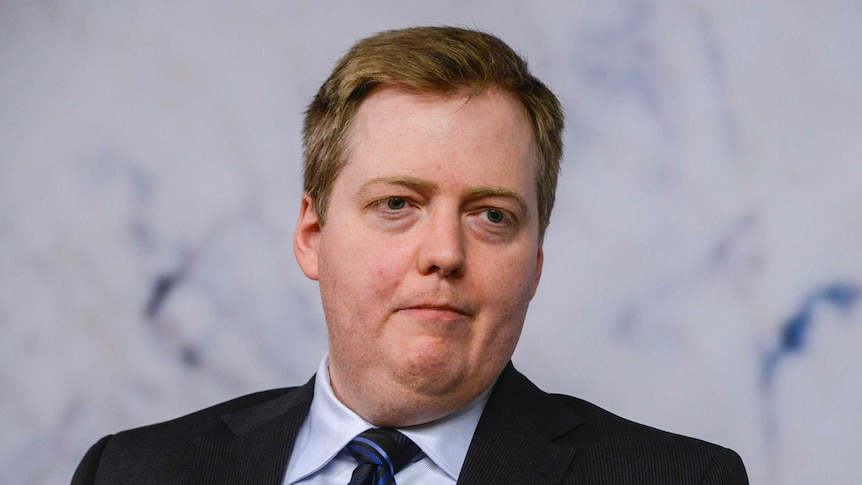 Iceland's Prime Minister Sigmundur David Gunnlaugsson