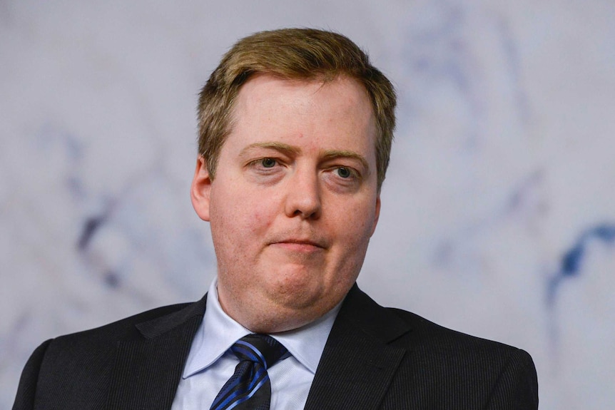 Iceland's Prime Minister Sigmundur David Gunnlaugsson