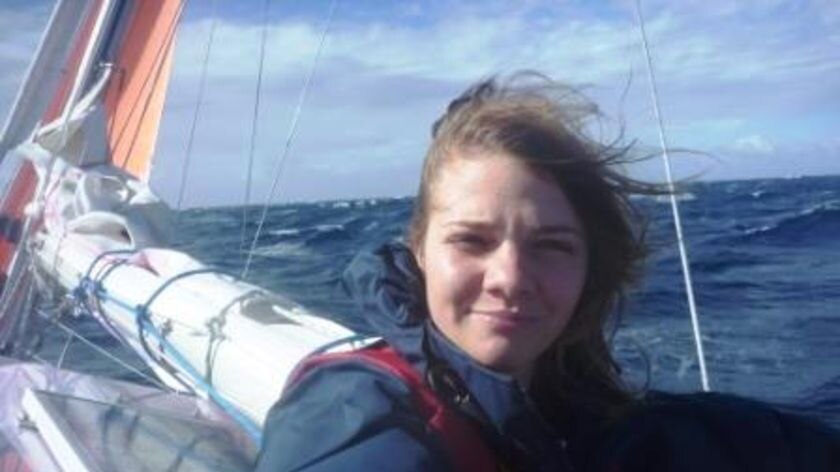 Wind conditions pick up for Jessica Watson