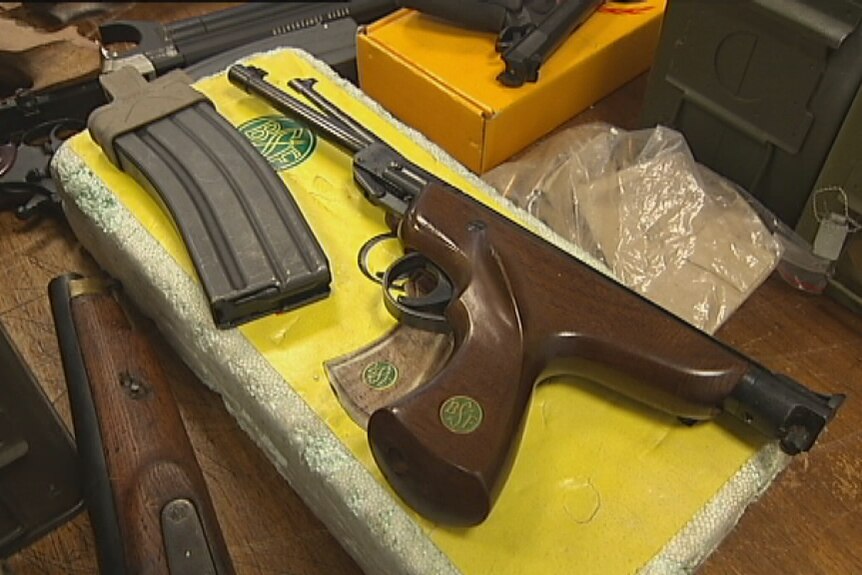 The conference heard small-time criminals are increasingly turning to gun theft in exchange for drugs and cash.