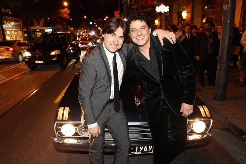 Nick Giannopoulos (left) and Vince Colosimo