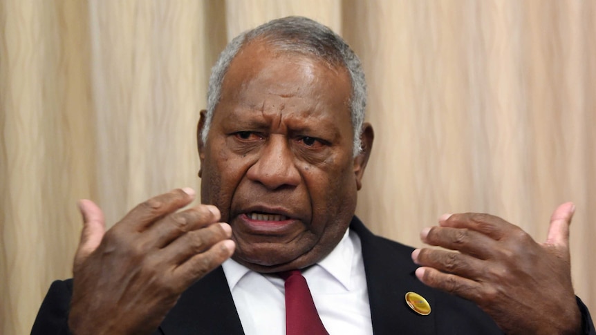 Vanuatu president Baldwin Lonsdale