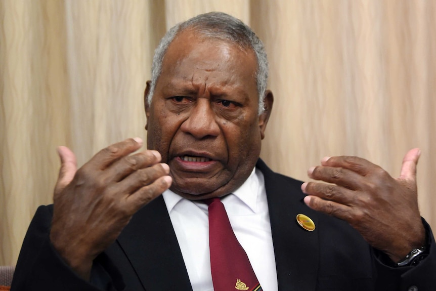 Vanuatu president Baldwin Lonsdale