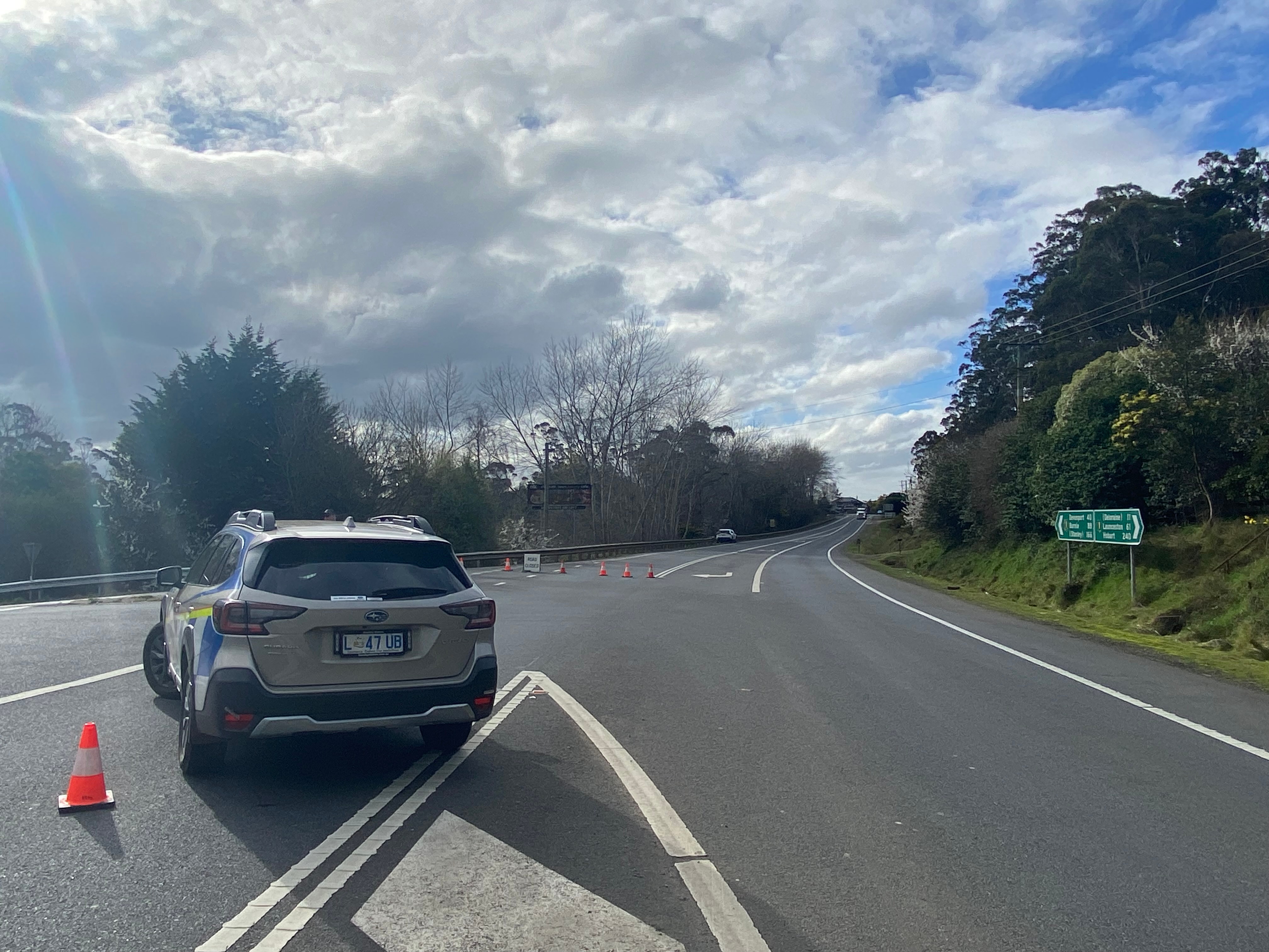 Four seriously injured in two-vehicle crash in Tasmania's north