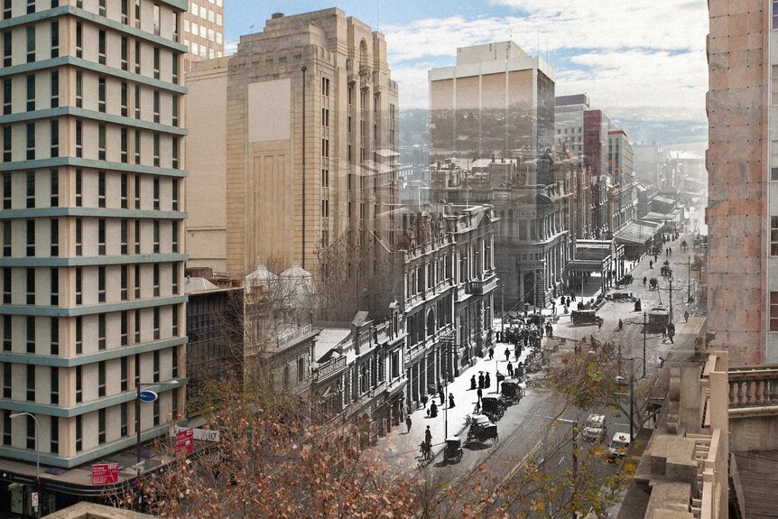 Transitions 1914-2014, King William Street