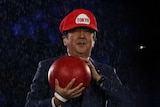 Shinzo Abe as Super Mario