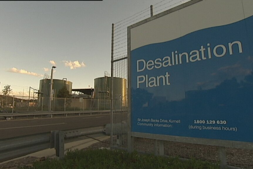 Sydney's desalination plant at Kurnell