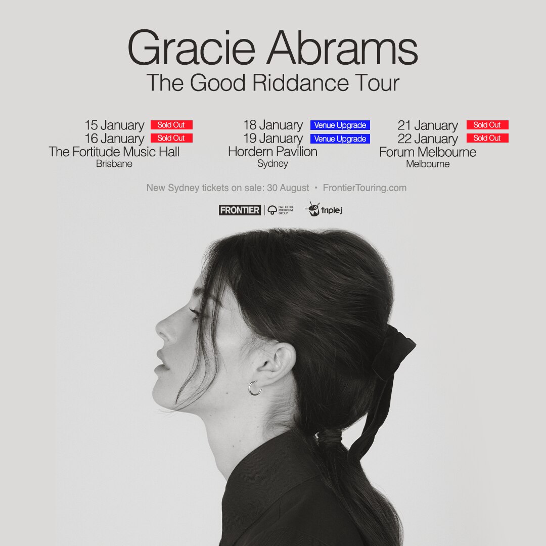  Gracie Abrams is headed down under for her debut Australian tour - triple j Motiv 