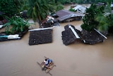 Super typhoon victims flee again as rains flood Philippines