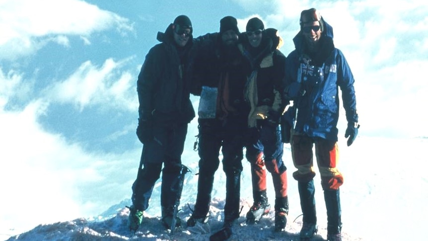 Climbers reach the summit of Big Ben