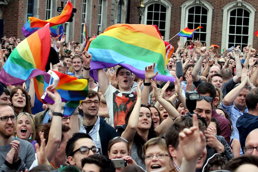 Overwhelming Yes vote for gay marriage in Ireland