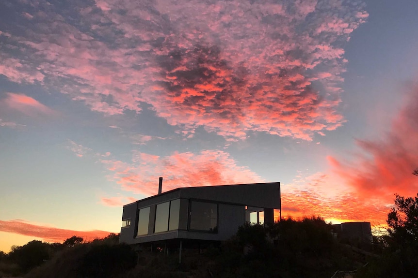 Sunset at Dolphin Sands.