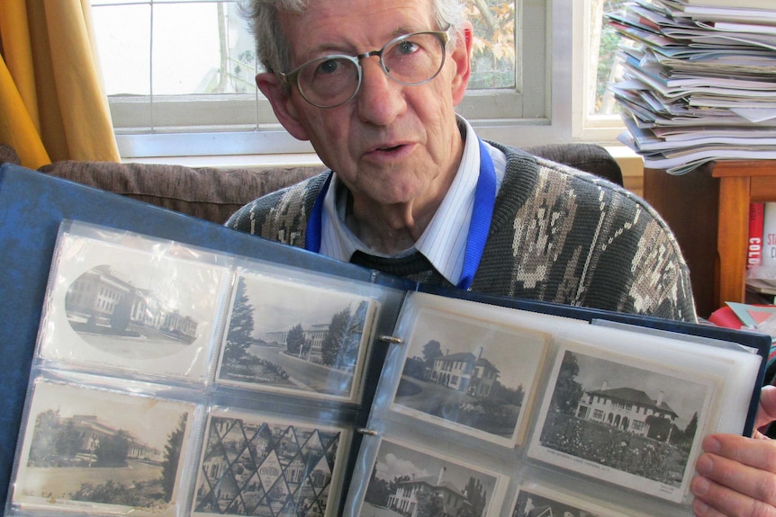 postcard collector John Besemeres